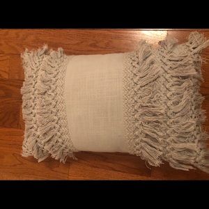 Peri Home 12 x 18 Fringe Pillow